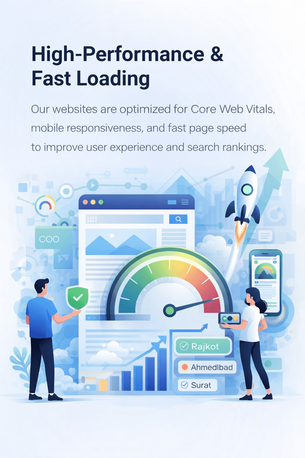 High Performance Fast Loading Website